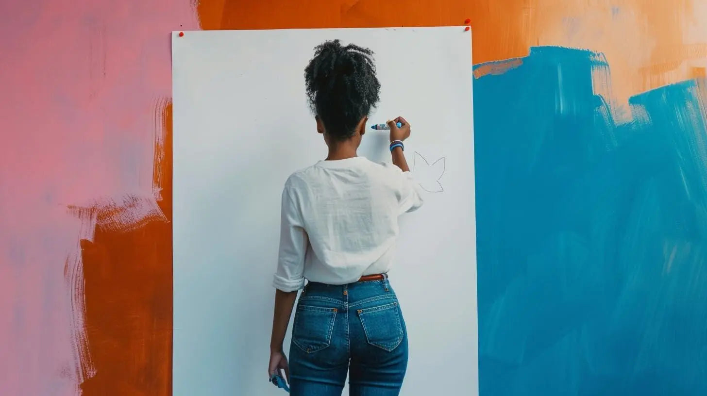 Blank Vinyl Plain Banner Waterproof better than Polyester DIY PVC Flex Schools Home Office Store Advertising Indoor Outdoor (2X2 feet (HXW)) Image Matters Group