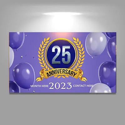 Nice Memory/Custom Anniversary/wedding Banner, Customized anniversary Banner Party Decorations, Personalized Anniversary/wedding banner Banner Image Matters Group
