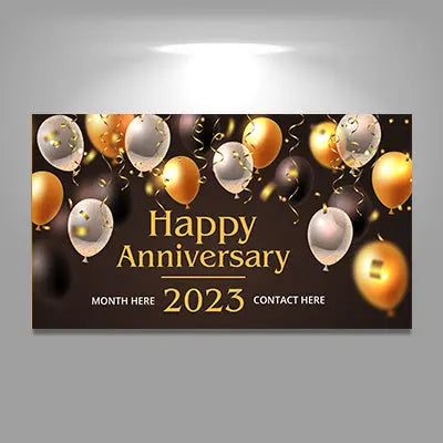Nice Memory/Custom Anniversary/wedding Banner, Customized anniversary Banner Party Decorations, Personalized Anniversary/wedding banner Banner Image Matters Group