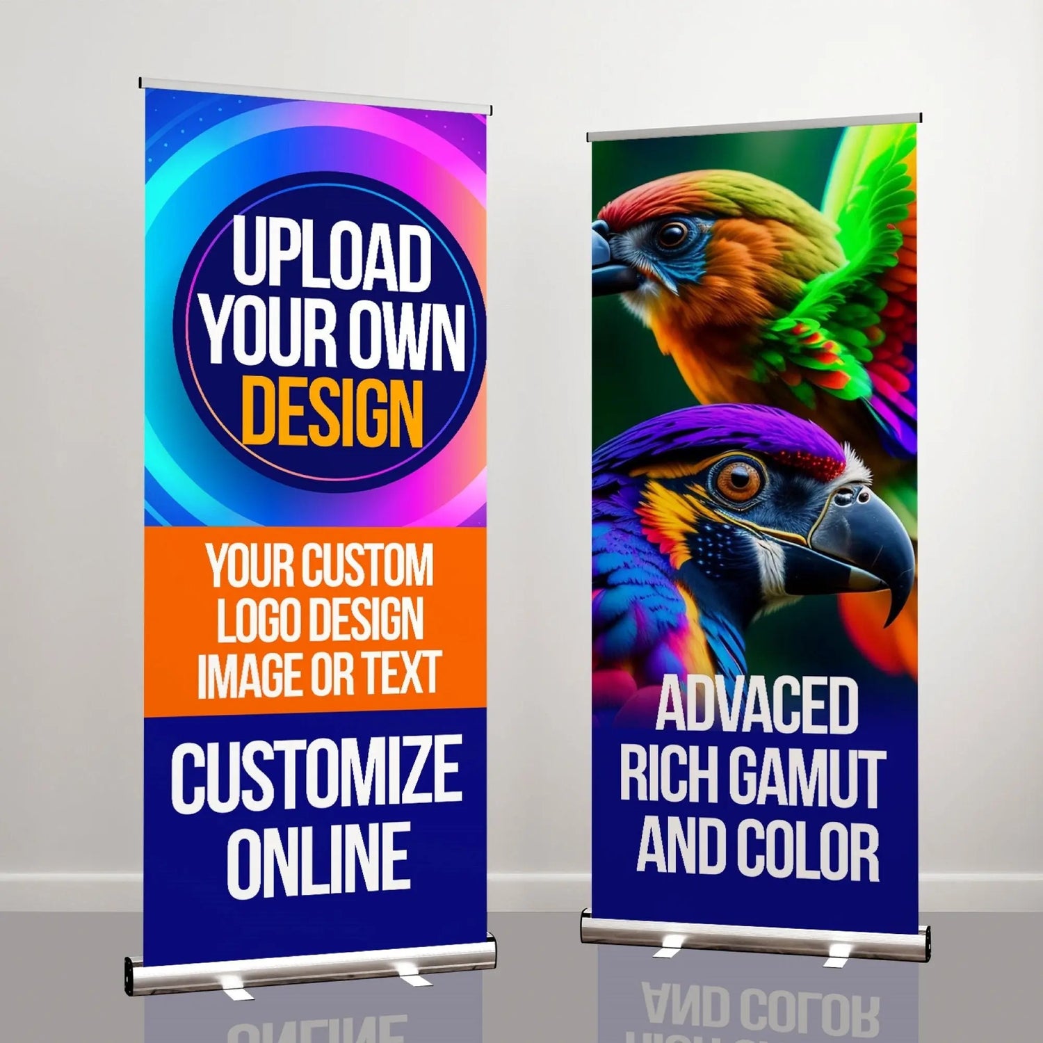 Wedding Retractable Banner Ready in 1 Day Roll Up Pull up Banner Custom logo Personalized Image Matters Group