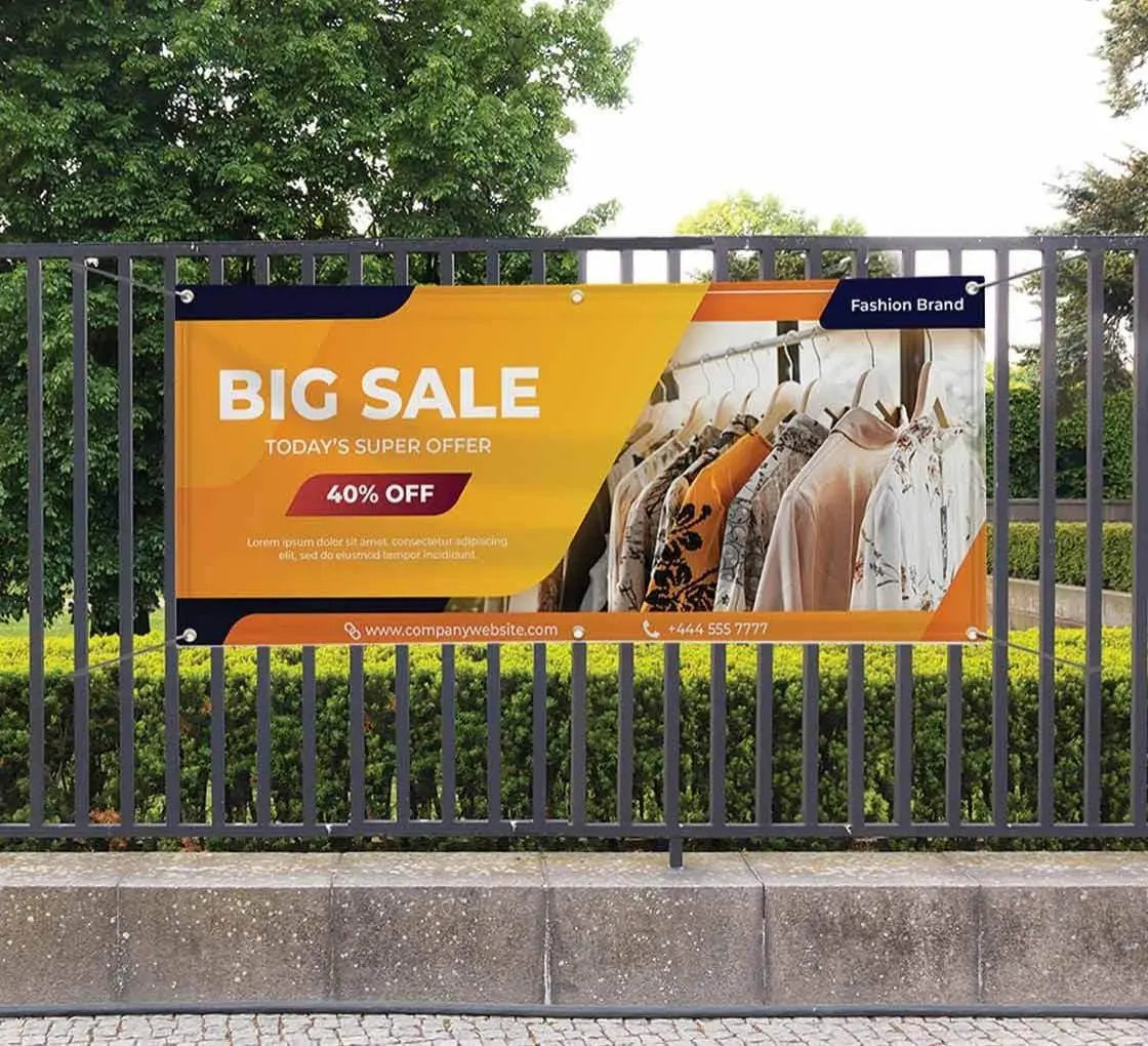 READY IN 1 DAY Custom Banner Design & Print your Image Personalized Banner Ads, Vinyl Customized Banner for Indoor Outdoors Image Matters Group