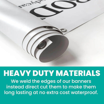 READY IN 1 DAY Custom Banner Design & Print your Image Personalized Banner Ads, Vinyl Customized Banner for Indoor Outdoors Image Matters Group