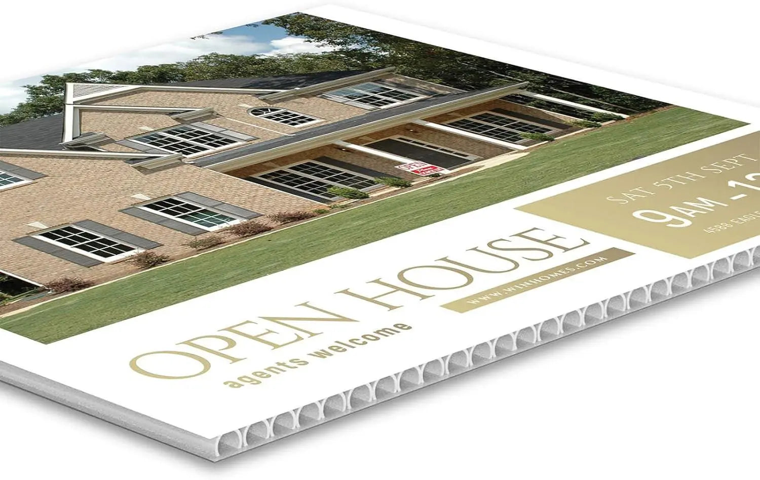Custom 24x36"" Coroplast for A-Frame & Signicade Sign Insert - Ready in One Day Image Matters Group