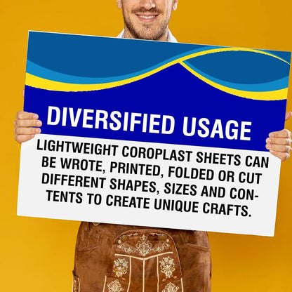 Custom 24x36"" Coroplast for A-Frame & Signicade Sign Insert - Ready in One Day Image Matters Group