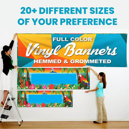 READY IN 1 DAY Custom Banner Design & Print your Image Personalized Banner Ads, Vinyl Customized Banner for Indoor Outdoors Image Matters Group