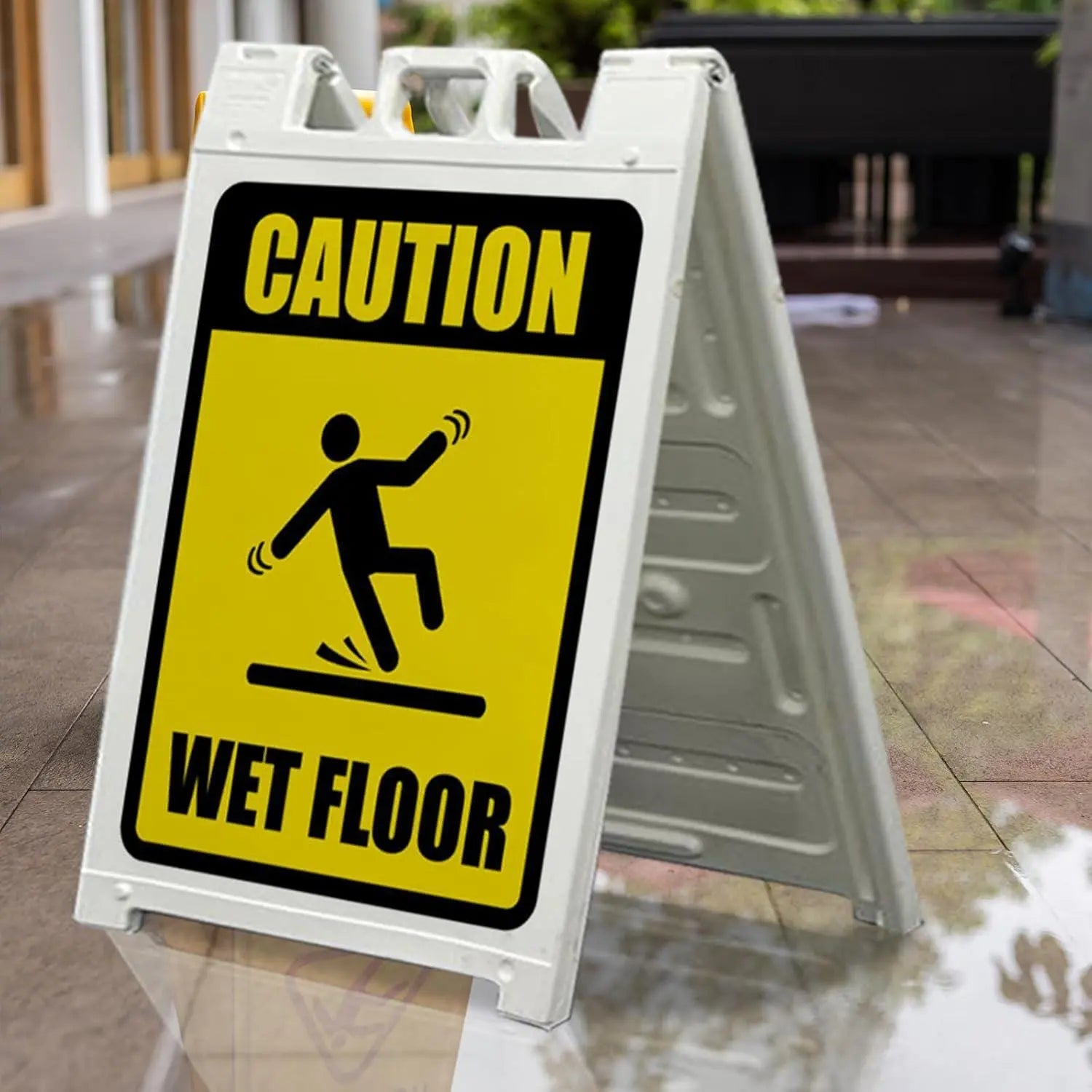 Customizable A-Frame Sign 24"x36" 2 sides READY IN 1 DAY Signicade Waterproof Signicade Sandwich Board for Sidewalks and Outdoor Advertising Image Matters Group